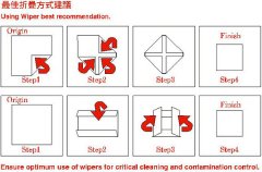 无尘擦拭布的使用方法建议