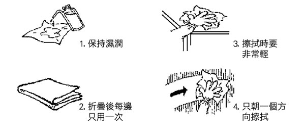 无尘布使用方法