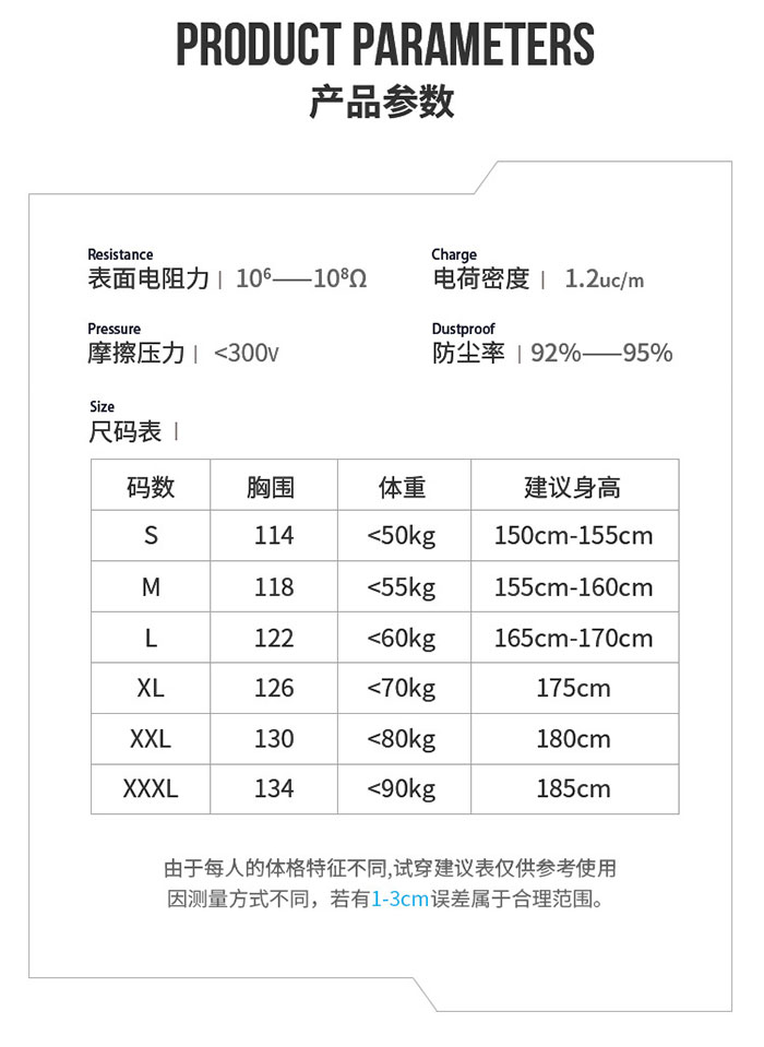 防静电大褂